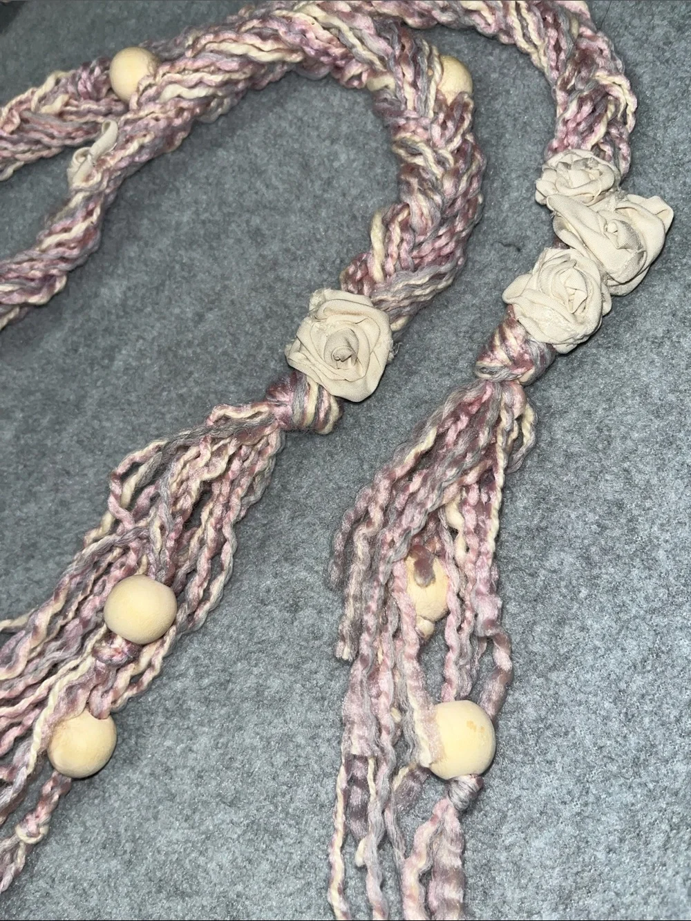 Handmade hand braided